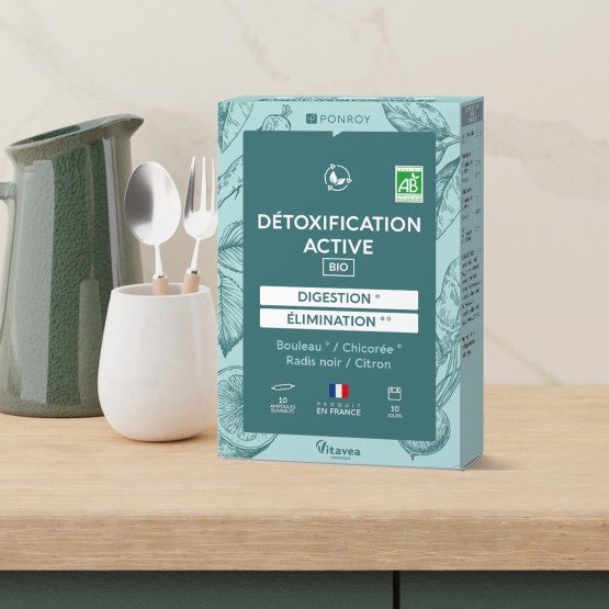 Ampoules Détoxification Active Bio